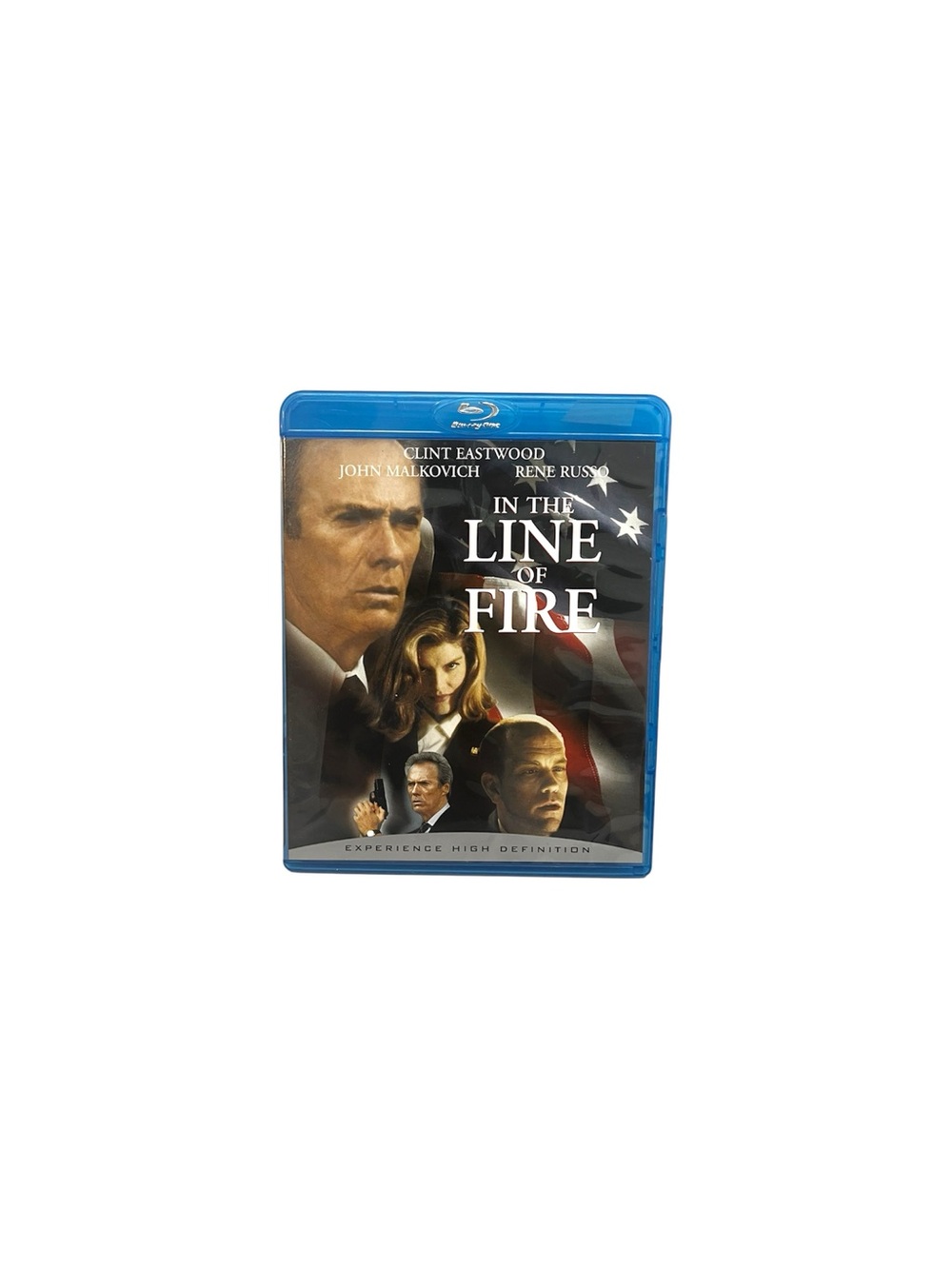 In the Line of Fire (Blu-ray, 1993) W/ Insert Clint Eastwood, Rene Russo